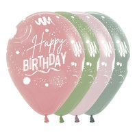 [셈퍼텍스] 30cm 생일 파스텔더스크 [12입]
