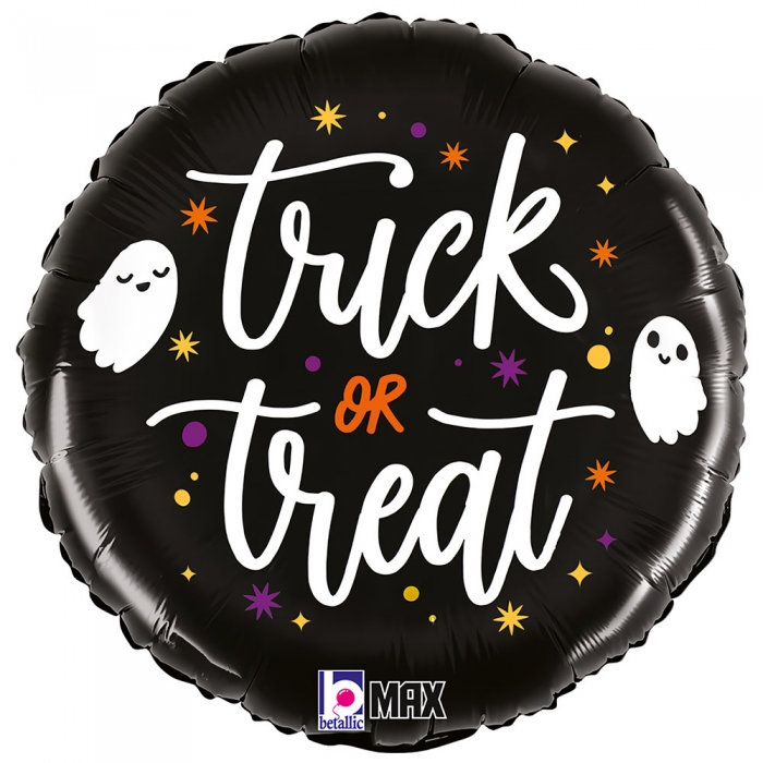 [GRABO] 은박 할로윈 Trick or Treat 블랙 18인치