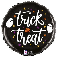 [GRABO] 은박 할로윈 Trick or Treat 블랙 18인치