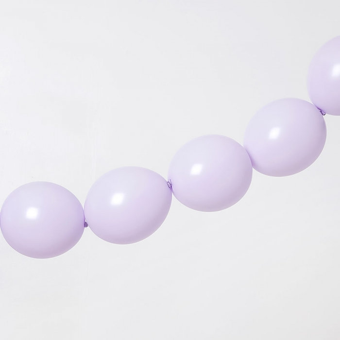 [셈퍼텍스] 링커벌룬 15cm 파스텔메이트 라일락 [10입]
