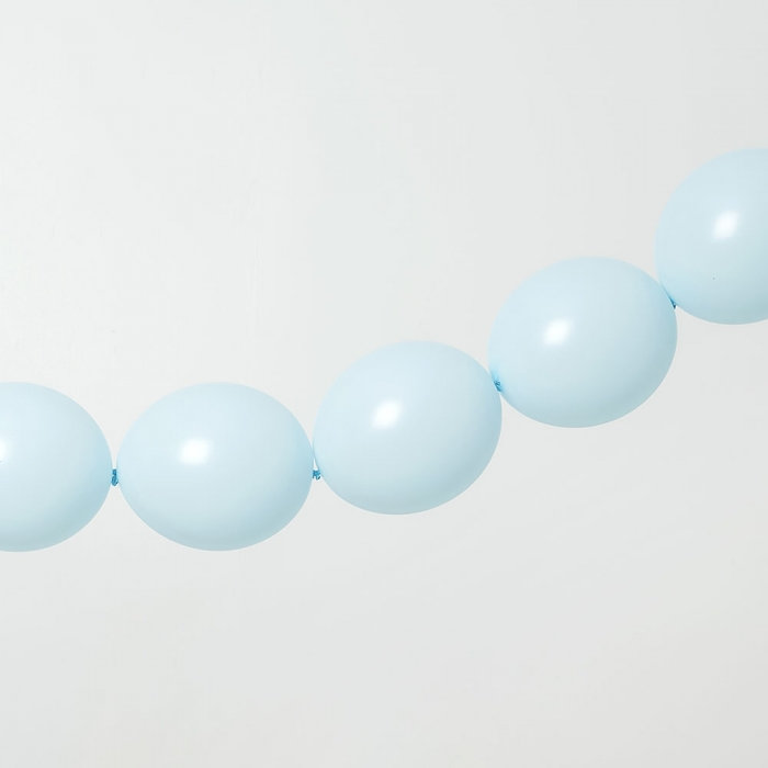 [셈퍼텍스] 링커벌룬 15cm 파스텔메이트 블루 [10입]