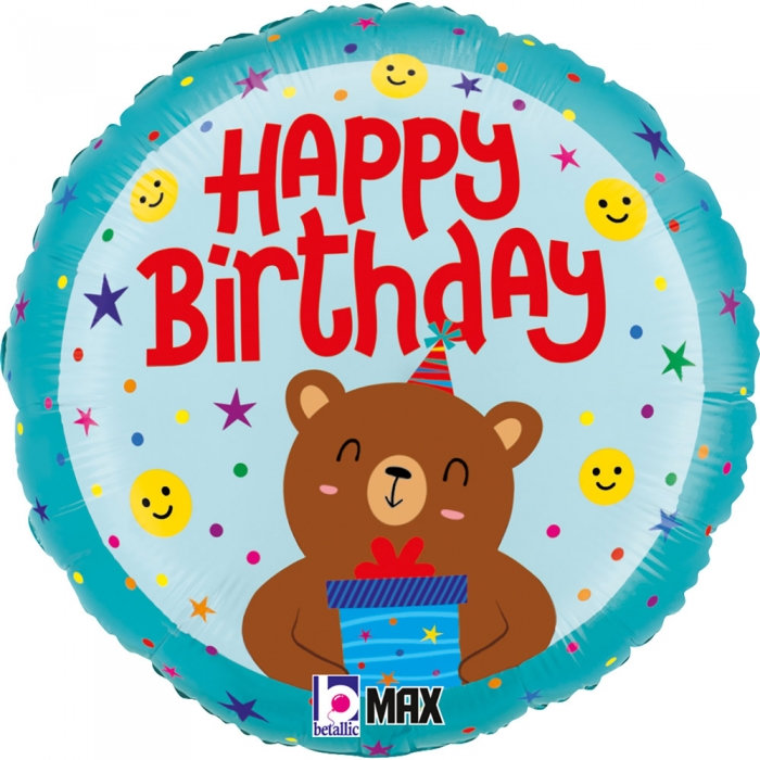 [GRABO] 은박 생일곰 18인치
