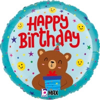 [GRABO] 은박 생일곰 18인치