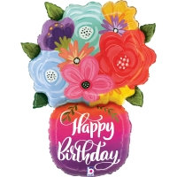 [GRABO] 은박 생일꽃병 29인치