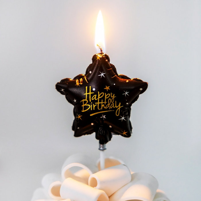 생일별캔들 블랙