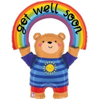 [GRABO] 은박 Get well soon 레인보우베어 39인치