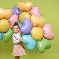 [GRABO] 은박헬륨 파스텔데이지