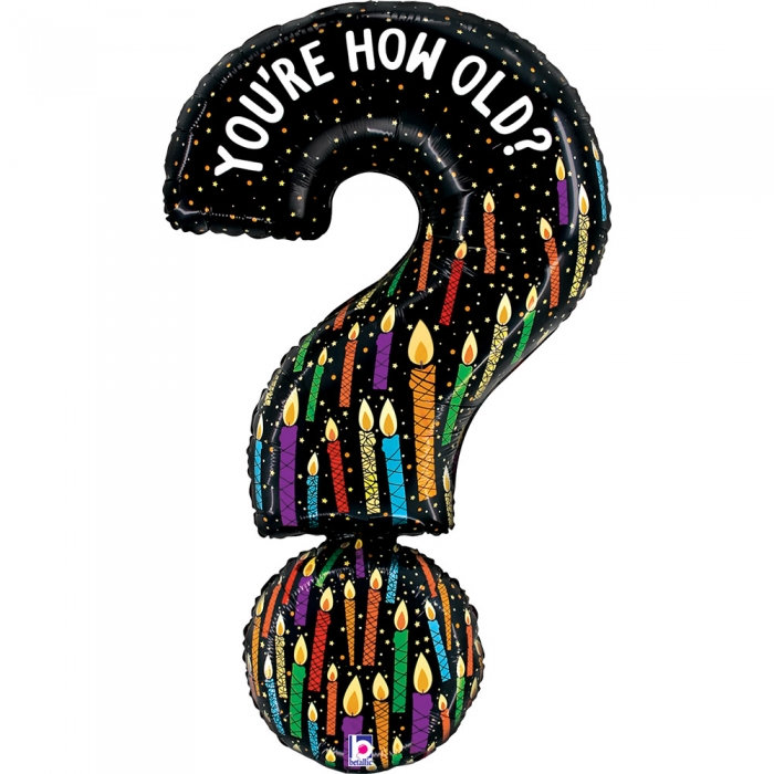 [GRABO] 은박풍선 You are How Old Question Mark