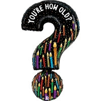 [GRABO] 은박풍선 You are How Old Question Mark