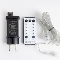 24V 지네전구용 점멸코드 연장선 리모콘세트