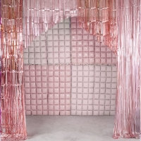 [파티데코] 모자이크배경은박 55cm [핑크]