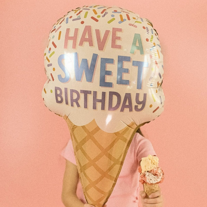 [GRABO] 은박 생일아이스크림콘