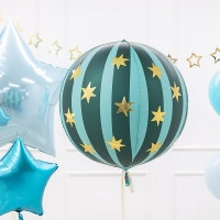 [파티데코] 은박 오브볼 50cm 서커스그린