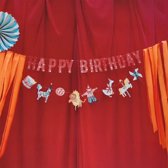 [파티데코] 생일가랜드 서커스