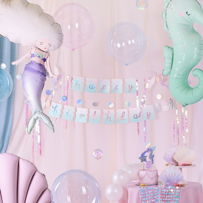 [파티데코] 생일가랜드 머메이드
