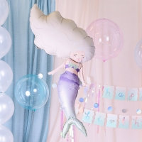[파티데코] 은박헬륨 인어공주