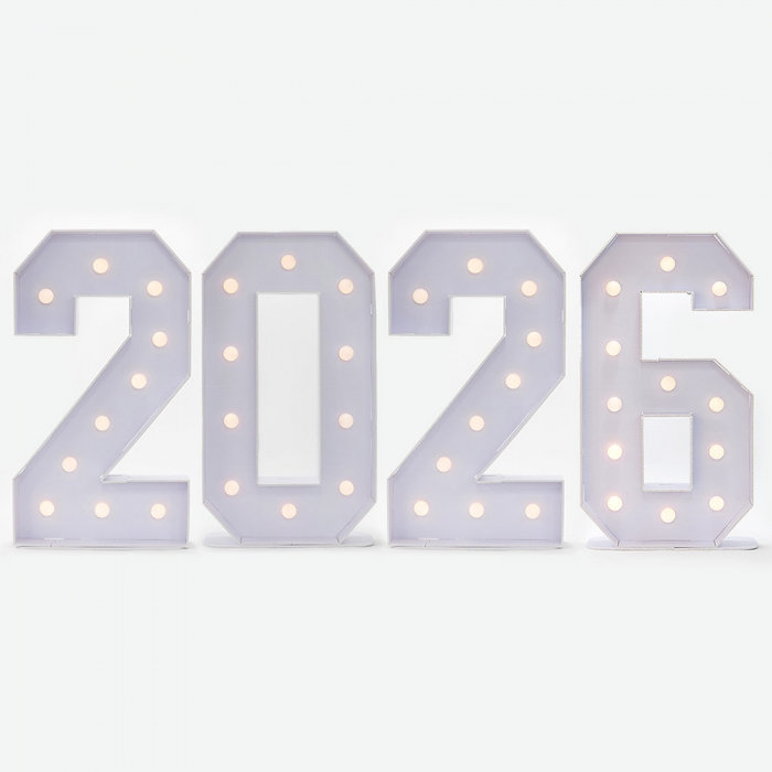 마퀴조명세트 2026 (대형숫자조명)