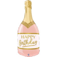 [GRABO] 은박 생일샴페인 핑크