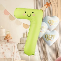 [파티데코] 고깔숫자은박 7