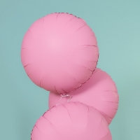 [GRABO] 은박헬륨 라운드 벚꽃핑크 18인치