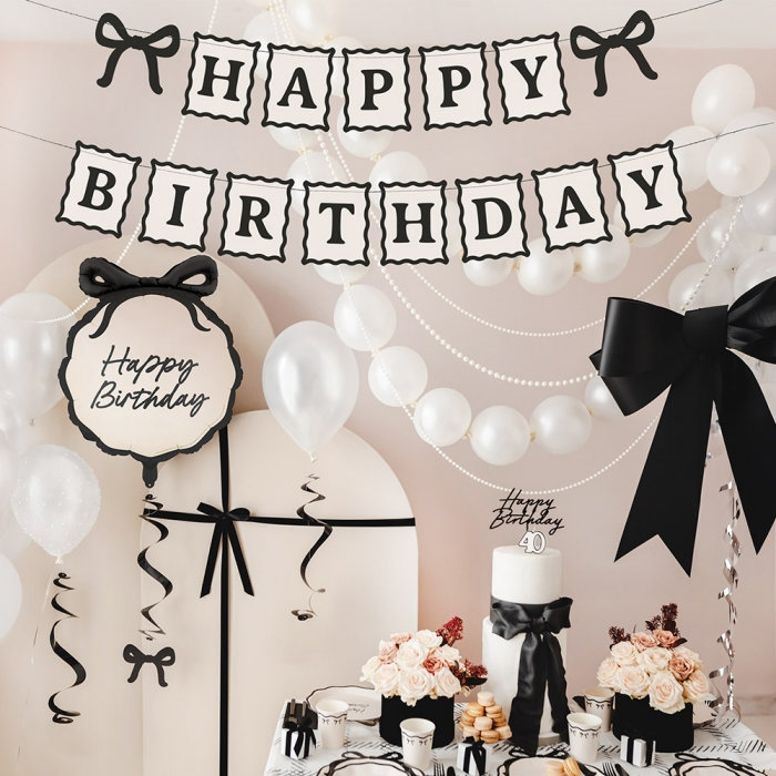 엣지리본 생일파티세트