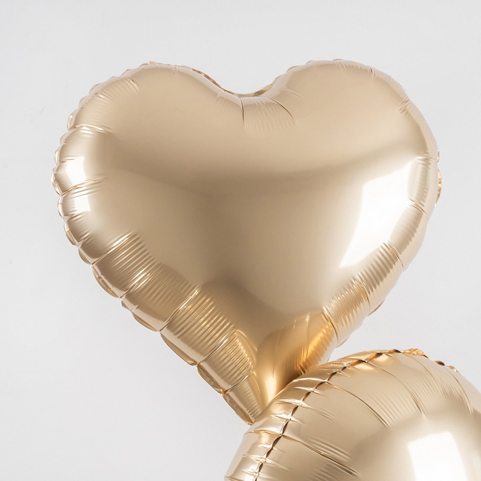 [GRABO] 은박하트 화이트골드 18인치