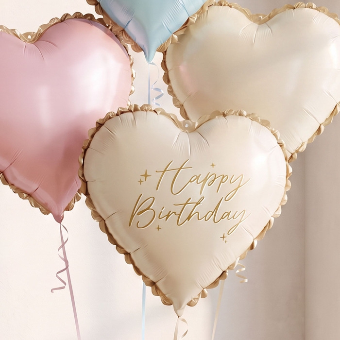 [GRABO] 은박 엘레강스벌스데이 레이스하트